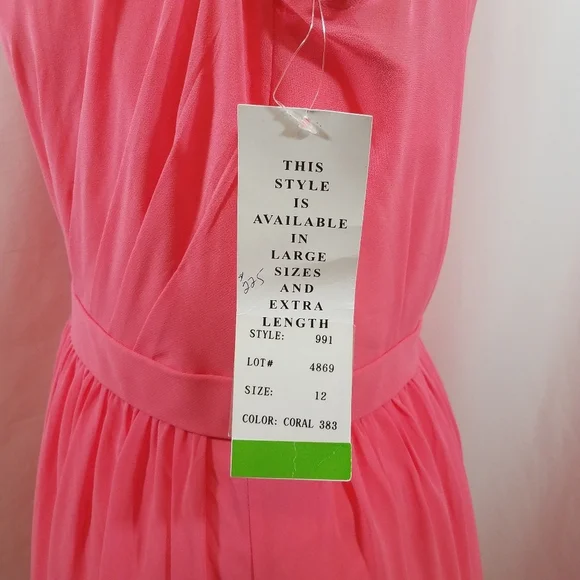 Bill Levkoff Coral Sample 12 Nwt - Picture 5 of 15